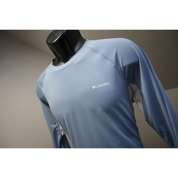 Columbia Insect Blocker Athletic Hiking Gym Shirt Long Sleeve Mens Sz Medium - Picture 1 of 10